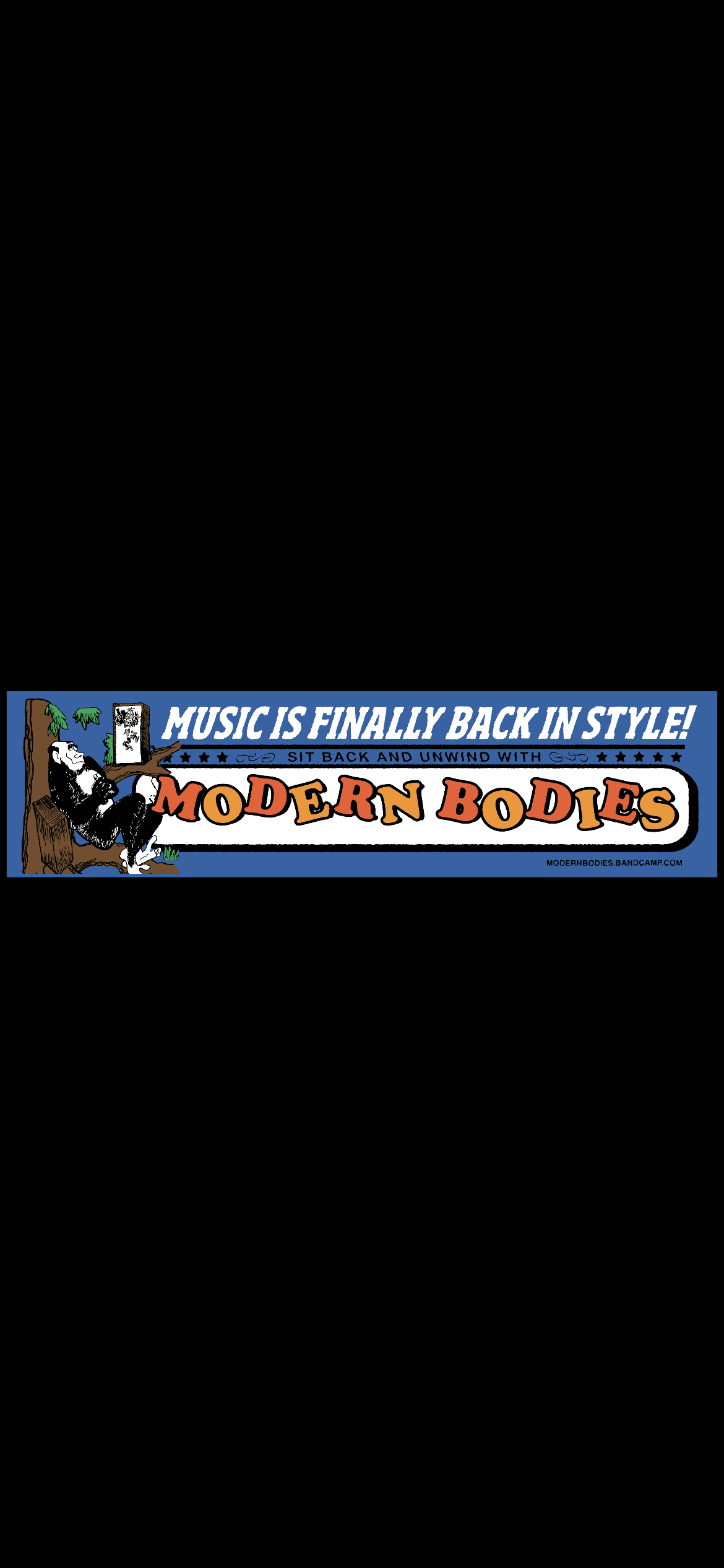 Modern Bodies Bumper Sticker